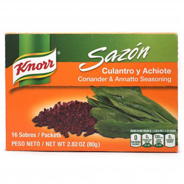 Knorr Sazon Culantro y Achiote 16 Sobres