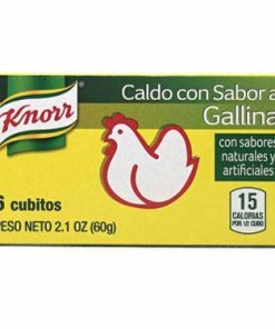 KNORR CALDO DE GALLINA 6 CT