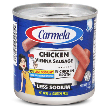 CARMELA SALCHICHA POLLO LITE LESS SODIUM 5 OZ