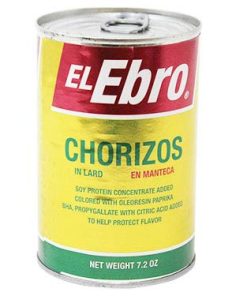 EL EBRO CHORIZOS 7.2 OZ