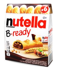 NUTELLA BE READY X6 4.65 OZ