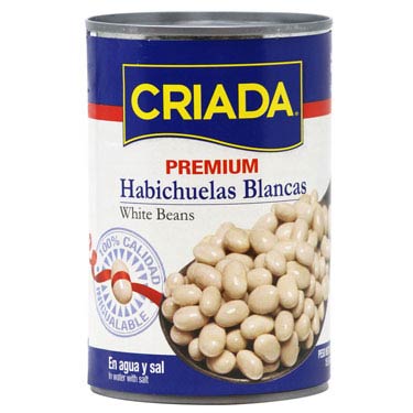 CRIADA HABICHUELAS BLANCAS 15.5 OZ