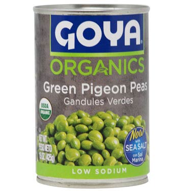 GOYA Gandules Organicos 15 OZ