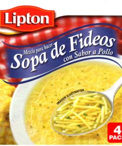 Sopas Lipton caja de 4