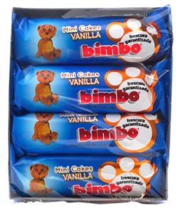 BIMBO MINI VANILLA CAKES FAMILY PACK 4 PK