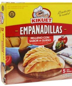 4 cajas de KIKUET EMPANADILLA QUESO 5 CT con Envio Rapido de UPS Incluido