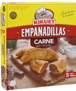 4 cajas de KIKUET EMPANADILLA CARNE 5 CT con Envio Rapido de UPS Incluido
