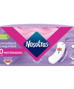 NOSOTRAS TOALLAS MATERNIDAD 10 CT