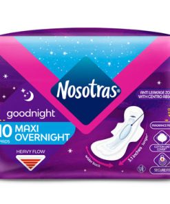NOSOTRAS MAXI OVERNIGHT 10 CT