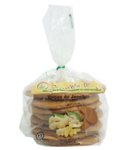Galletas Cucas de Jengibre - Caja 12 bolsas de 6 oz