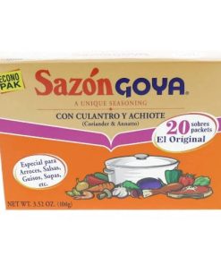 Goya Sazon con Culantro y Achiote - Coriander & Annatto 20 ct