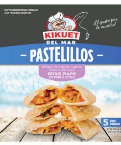 4 cajas de Pastelillos KIKUET de Calamar (estilo pulpo) 5 CT con Envio Rapido de UPS Incluido