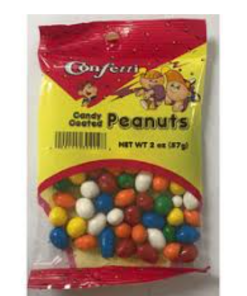 CONFETTI Coasted Peanuts