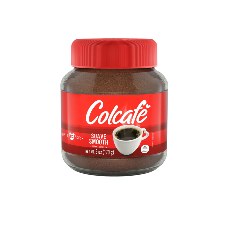Colcafe Cafe Instantaneo Suave - Instant Coffee Jar 3oz