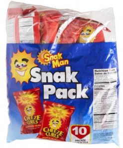Snak Pack Rojo 10 paquetes