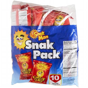 Snak Pack Rojo 10 paquetes