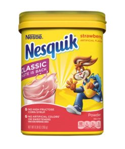 NesQuik Fresa en polvo 9.38 onz