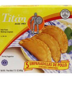 Next Day delivery con 4 cajas de TITAN  EMPANADILLA CARNE DE POLLO 5 CT
