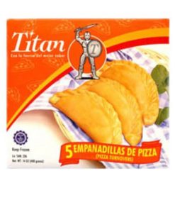 Next Day delivery con 4 cajas de TITAN  EMPANADILLA PIZZA 5 CT