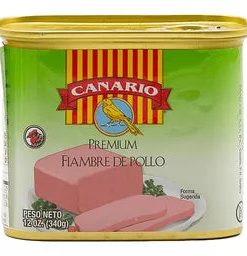 CANARIO CHICKEN LUNCHEON JAMONILLA MEAT 12 OZ