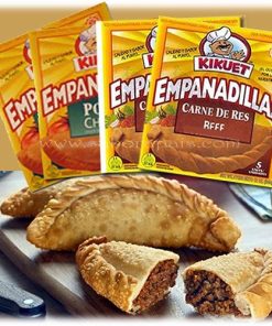 4 cajas de SABORES  KIKUET EMPANADILLA una de cada una con Envio Rapido de UPS Incluido